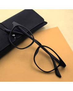 TR Black Oval Eyewear